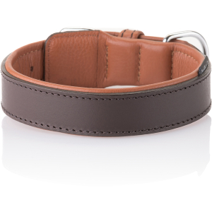 Knuffelwuff Soft Leather Dog Collar with Buckle...