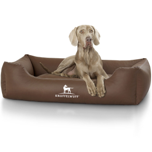 Knuffelwuff Artificial Leather Dog Bed Sidney