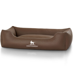 Knuffelwuff Artificial Leather Dog Bed Sidney