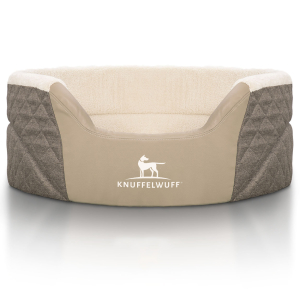 Knuffelwuff Orthopaedic Dog Bed with High Foam Edges Lena