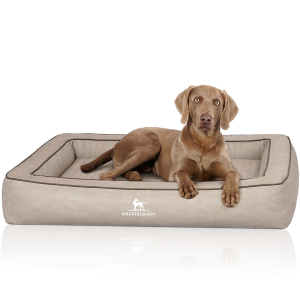 Knuffelwuff Montego orthopaedic dog bed made of...