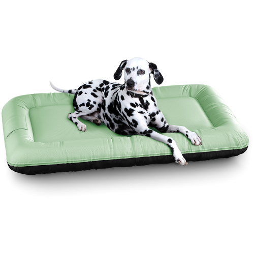 Knuffelwuff Indoor and Outdoor Dog Bed Lucky Colour Edition XL 100 x 73cm Green