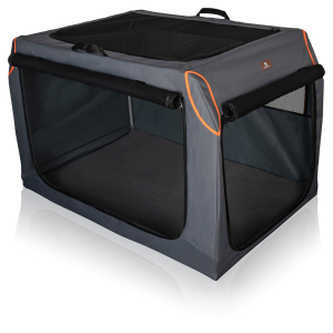 Knuffelwuff Alverstone foldable dog crate and in-car...