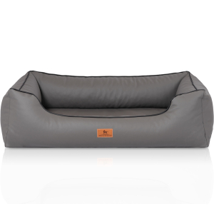 Knuffelwuff Montana orthopaedic dog bed made of synthetic...