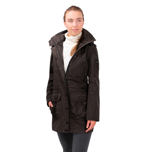 Knuffelwuff Lexington ladies’ spring/autumn jacket / light jacket, size: S / 36, coffee