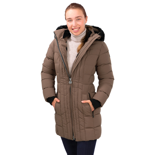 Knuffelwuff Amsterdam ladies’ winter jacket, size: S / 36, brown
