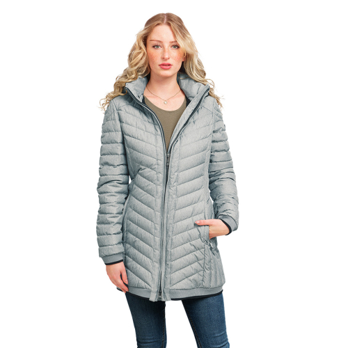 Knuffelwuff Brooklyn ladies’ spring/autumn jacket / light jacket, size: S / 36, light grey