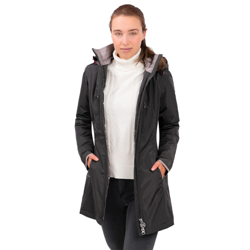 Knuffelwuff Fairfield ladies’ spring/autumn jacket / light jacket, size: S / 36, black