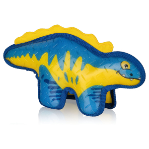 Knuffelwuff Dinosaur dog toy, brachiosaurus, made of...