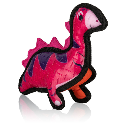Knuffelwuff Dinosaur dog toy, diplodocus, made of rubber and fabric