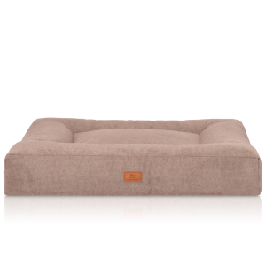 Knuffelwuff Sofia orthopaedic dog bed made of velour with...