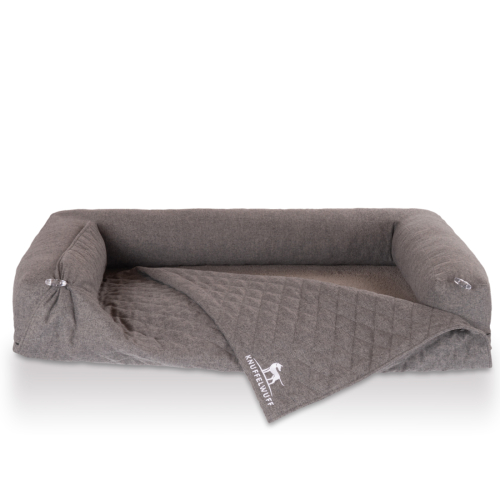 Knuffelwuff Yona orthopaedic 2-in-1 sofa protector and dog bed, 86 x 55 cm