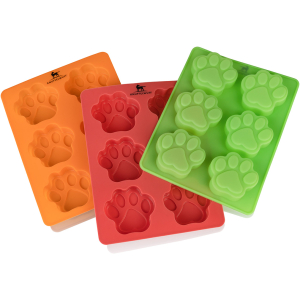 Knuffelwuff dog biscuit or ice mould, matt, pawprint,...